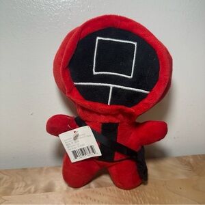 NWT Squid Game 9" Plush Toy Stuffed Character Toy Red Square figure J1